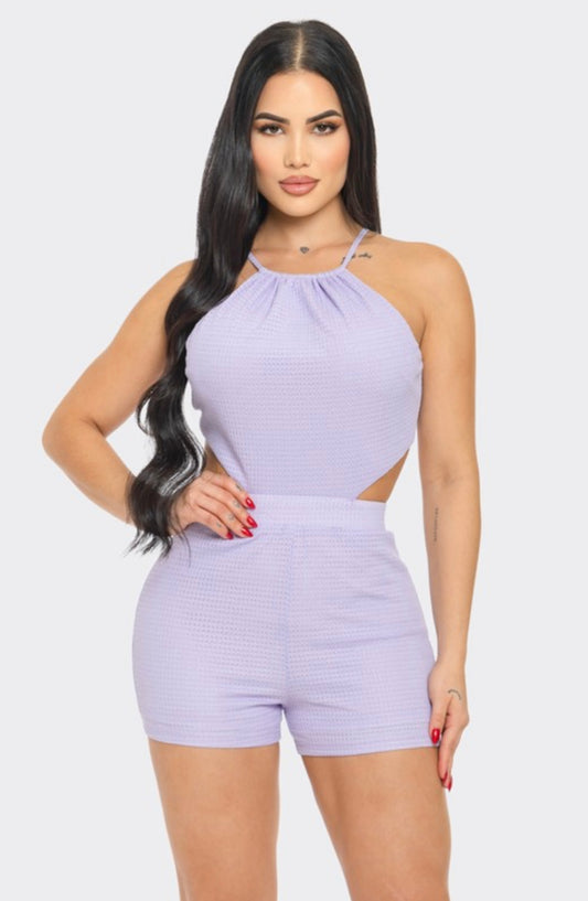 HALTER ROMPER